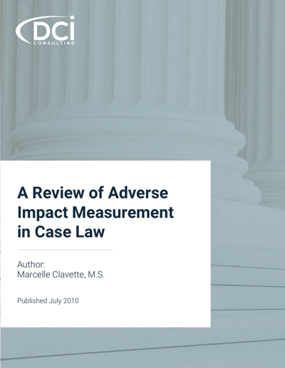 a review of adverse impact