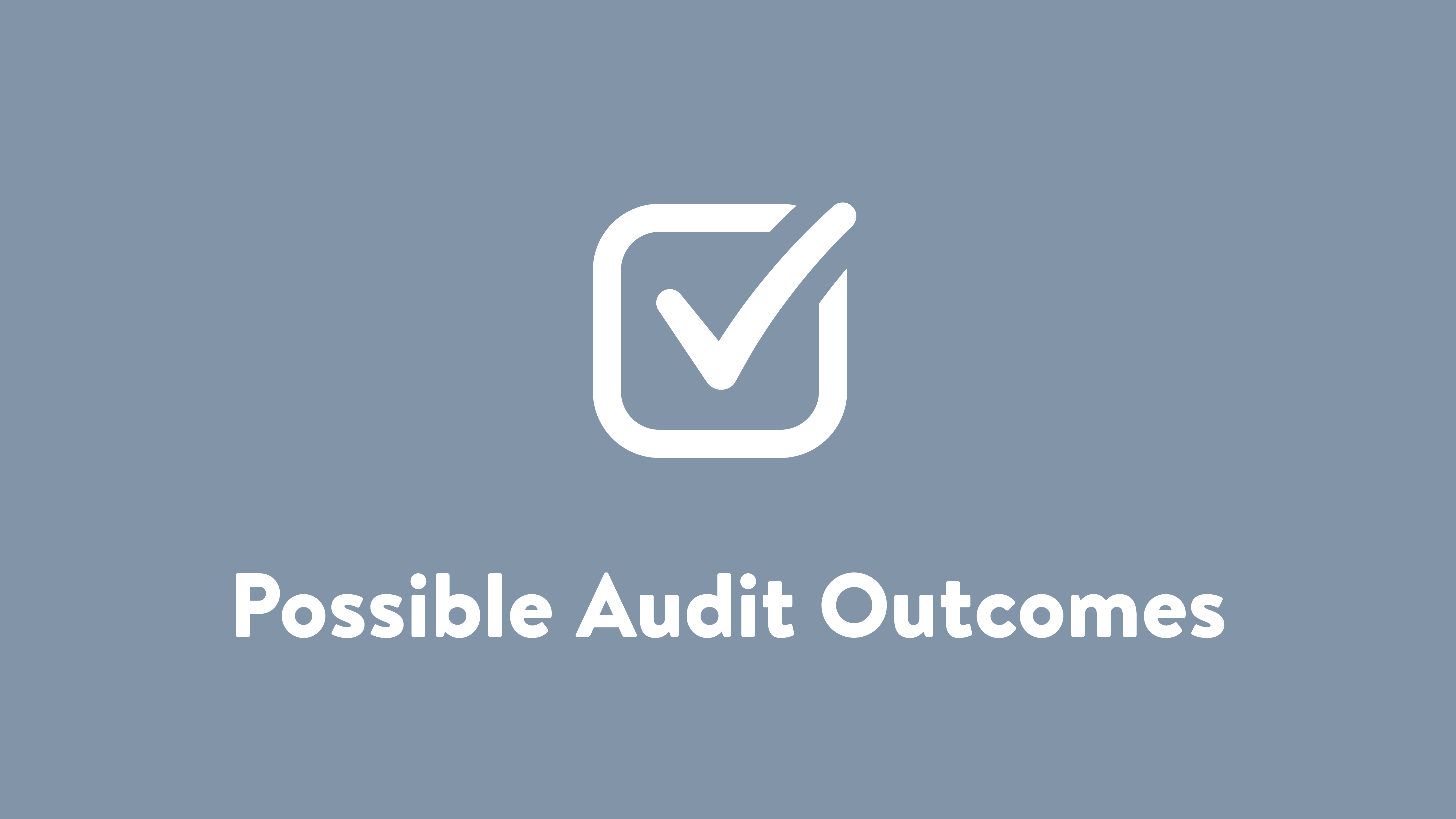 Audit Outcomes Icon